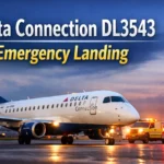 delta connection dl3543 emergency landing