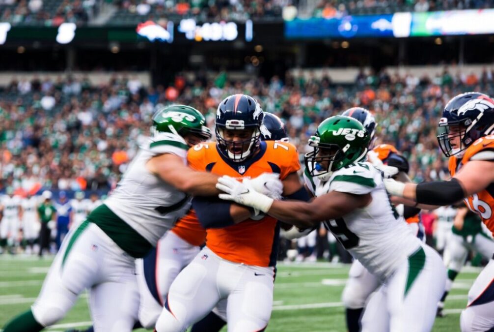 denver broncos vs new york jets match player stats